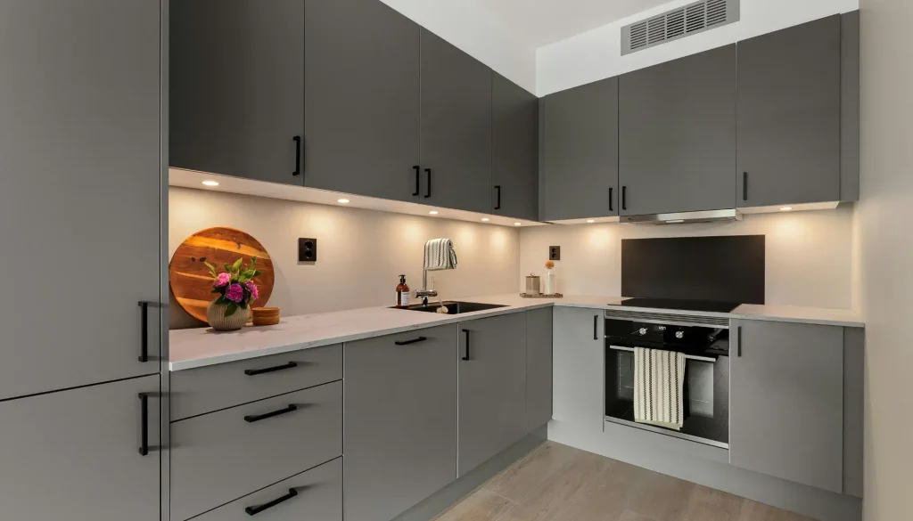 Custom built-in carpentry designed for Singapore home renovation